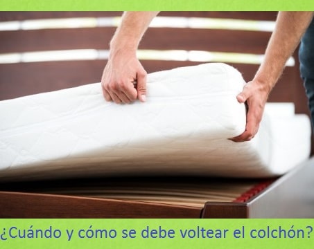 cómo voltear el colchón